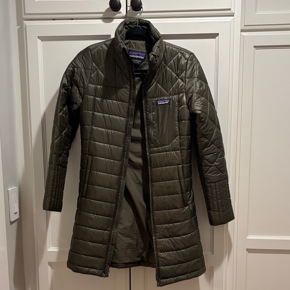 Patagonia Forest Green Quilted Jacket